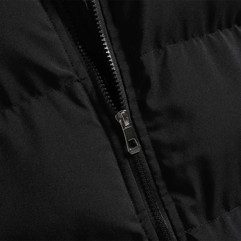 Unisex Daunenjacke für Winter, Steppjacke im modernen Freizeitstil, koreanisches Design – Herren & Damen