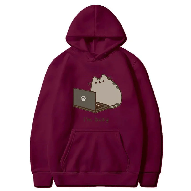 Tobias – Kapuzenpullover mit niedlichem Katzenmotiv