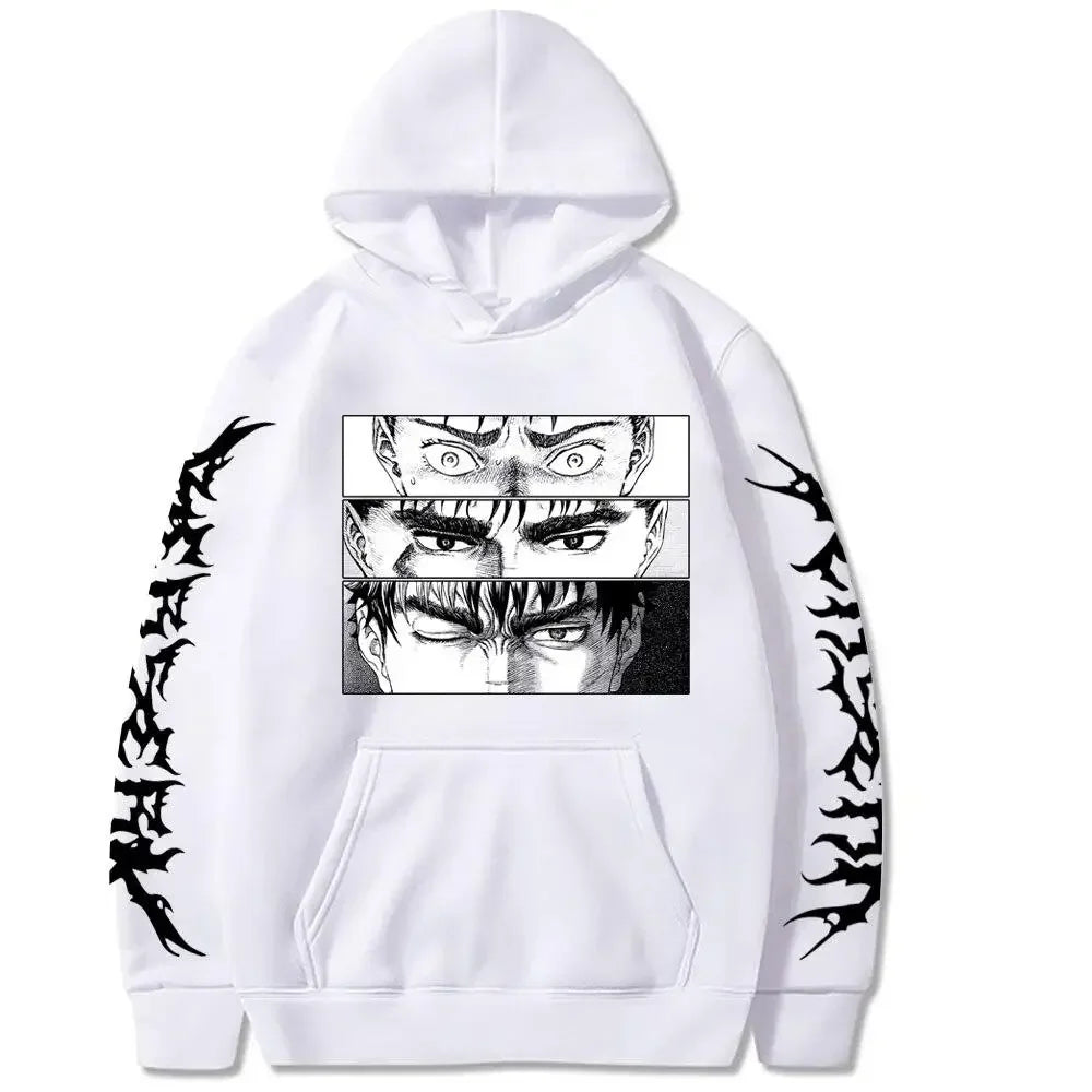 Luca – Unisex Kapuzenpullover mit grafischem Manga-Design