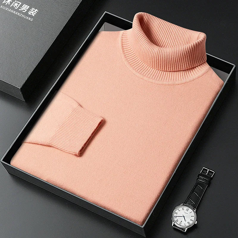 Felix - Rollkragenpullover für Herren - Slim Fit, warm, für Herbst und Winter