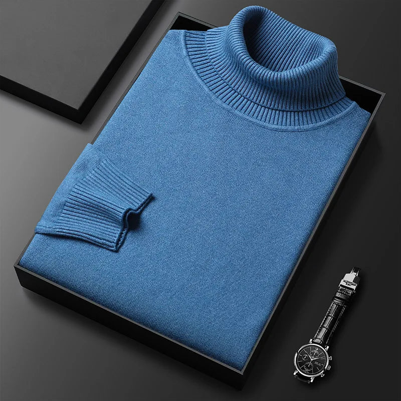 Felix - Rollkragenpullover für Herren - Slim Fit, warm, für Herbst und Winter