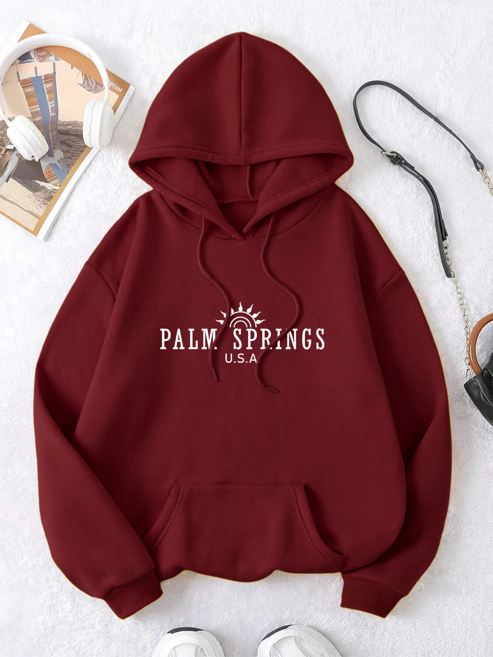 Charlie – Unisex Kapuzenpullover mit Printdesign