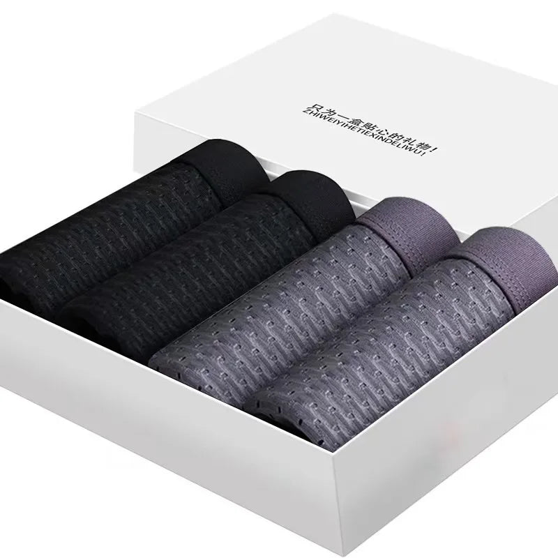Maxim – Herren Unterwäsche Boxer Shorts im 4er-Pack