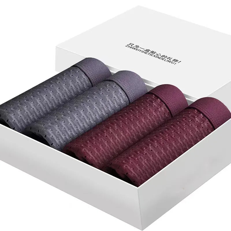 Maxim – Herren Unterwäsche Boxer Shorts im 4er-Pack