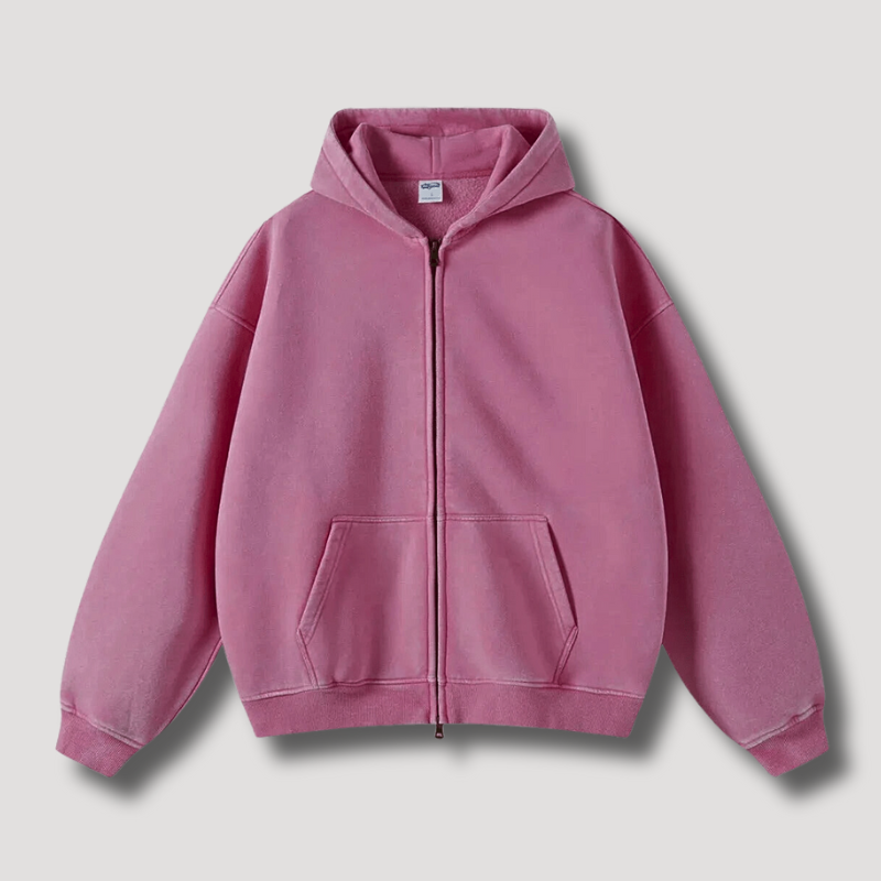Liam - Oversize Kapuzenjacke im Vintage-Look