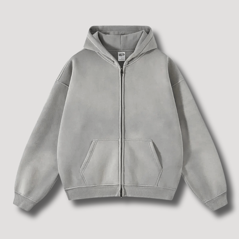 Liam - Oversize Kapuzenjacke im Vintage-Look