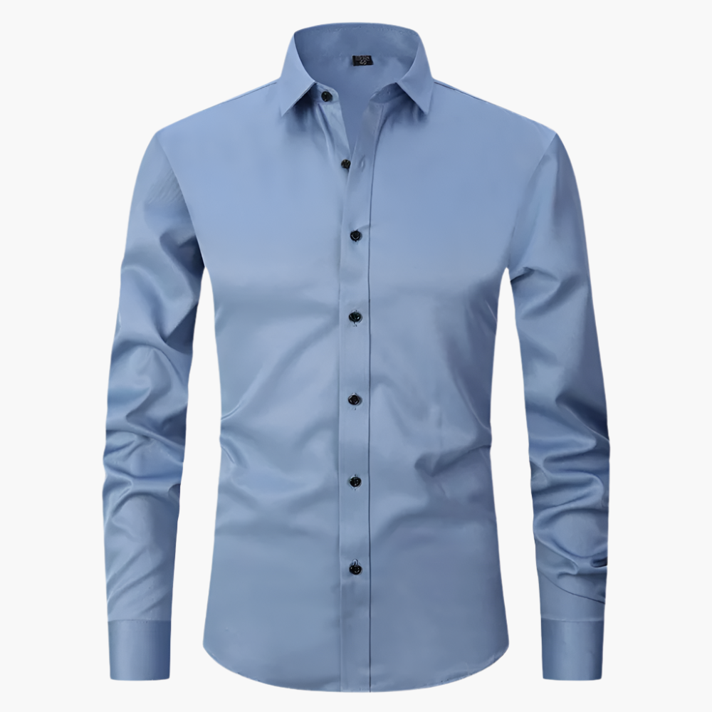 Herren Business-Freizeit Hemd Slim Fit – Langarm, Eleganter Allrounder für Büro & Alltag