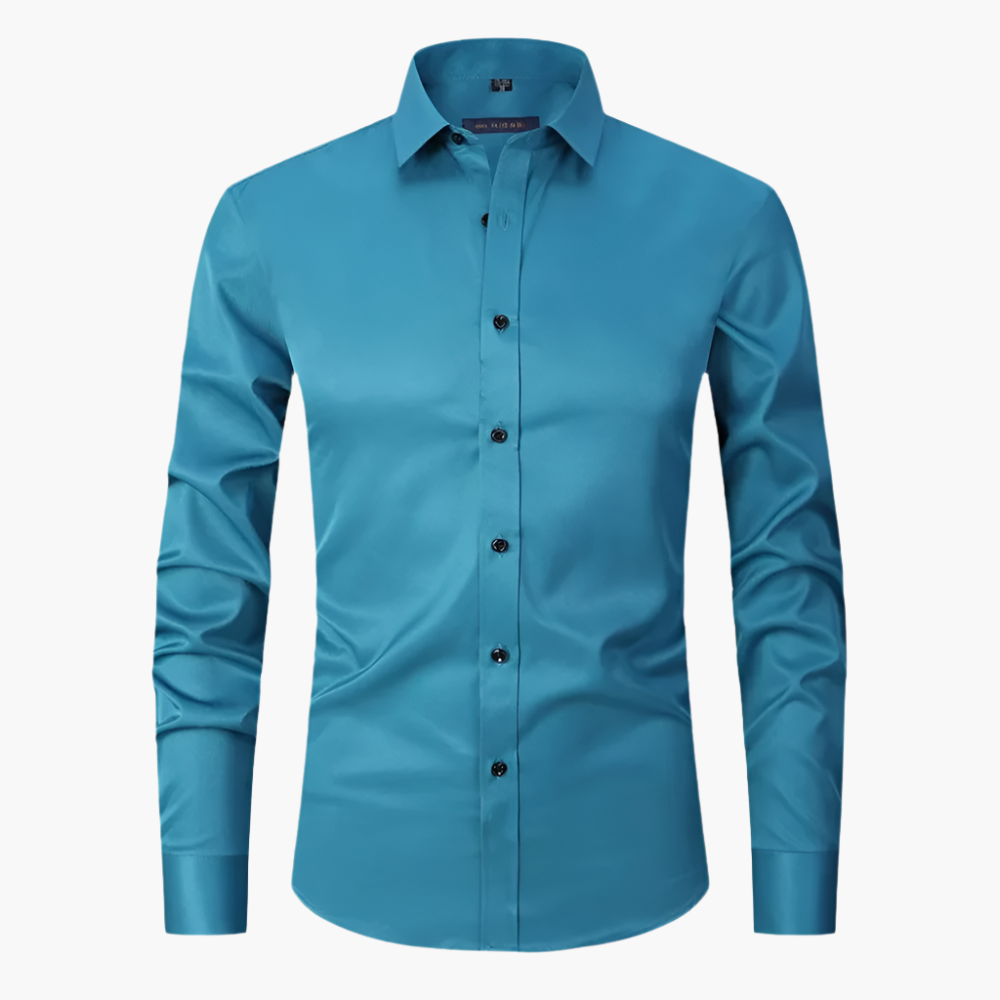 Herren Business-Freizeit Hemd Slim Fit – Langarm, Eleganter Allrounder für Büro & Alltag