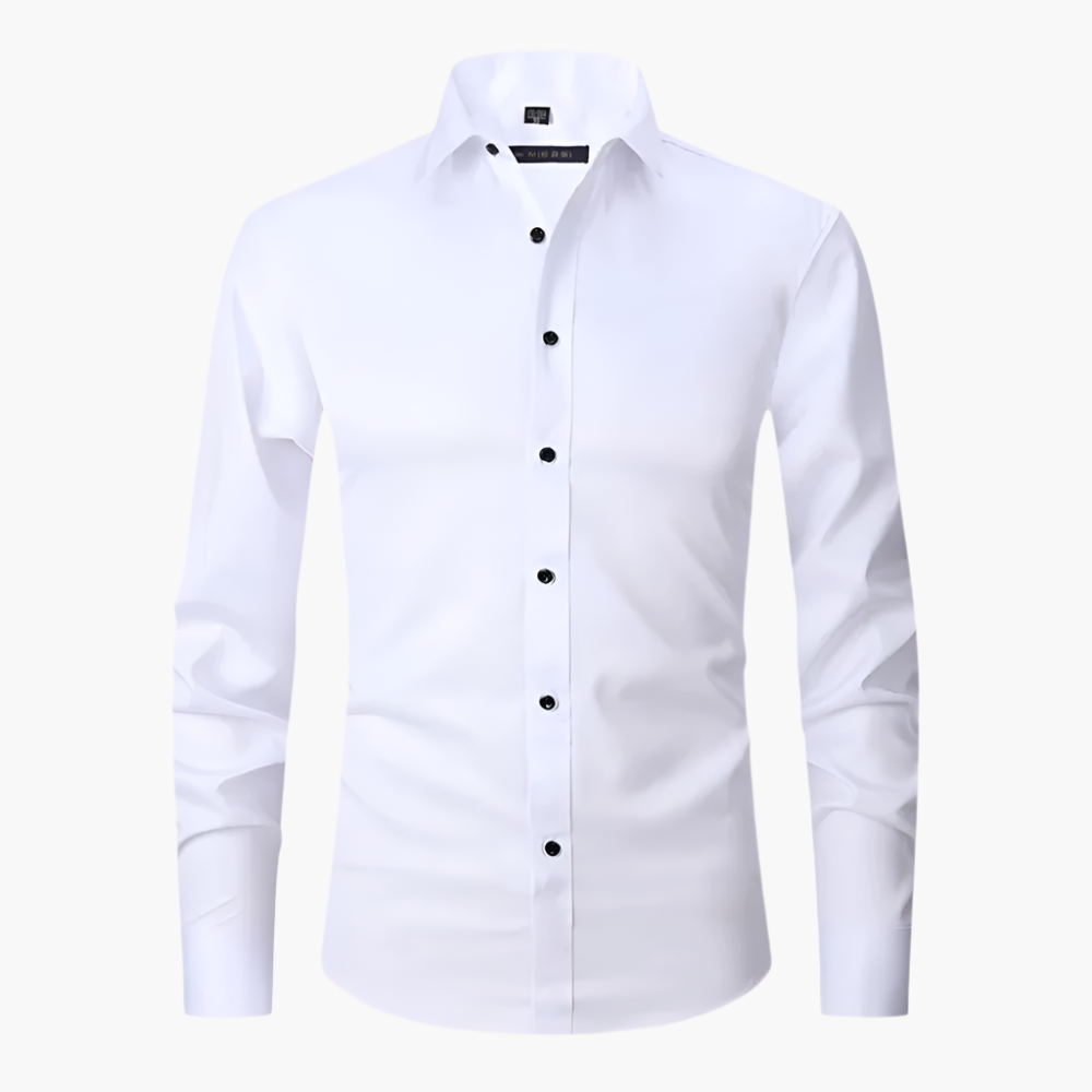 Herren Business-Freizeit Hemd Slim Fit – Langarm, Eleganter Allrounder für Büro & Alltag