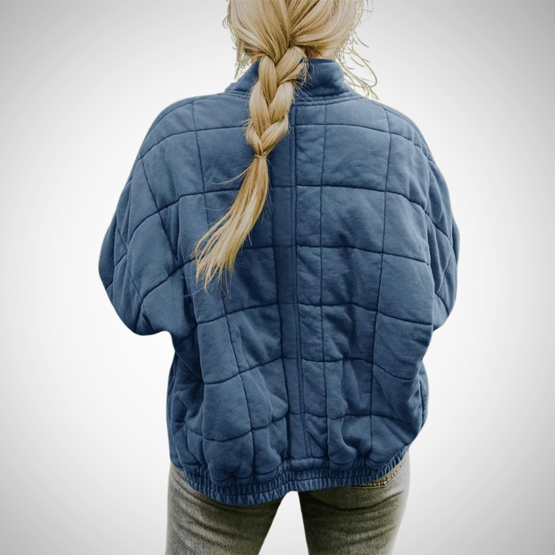 Damen Steppjacke im modernen Oversize-Look für Herbst und Winter – Komfort & Stil für jeden Tag