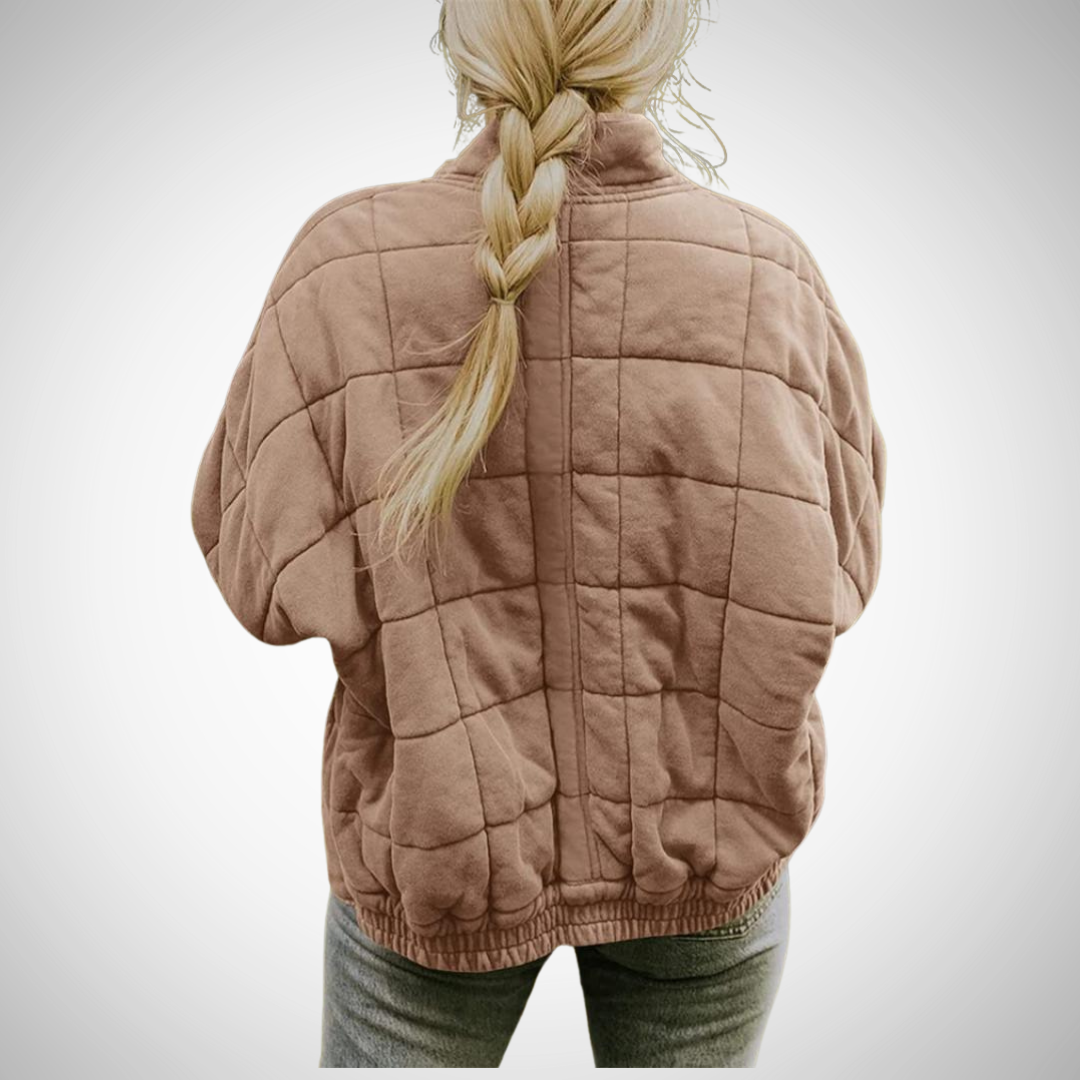 Damen Steppjacke im modernen Oversize-Look für Herbst und Winter – Komfort & Stil für jeden Tag