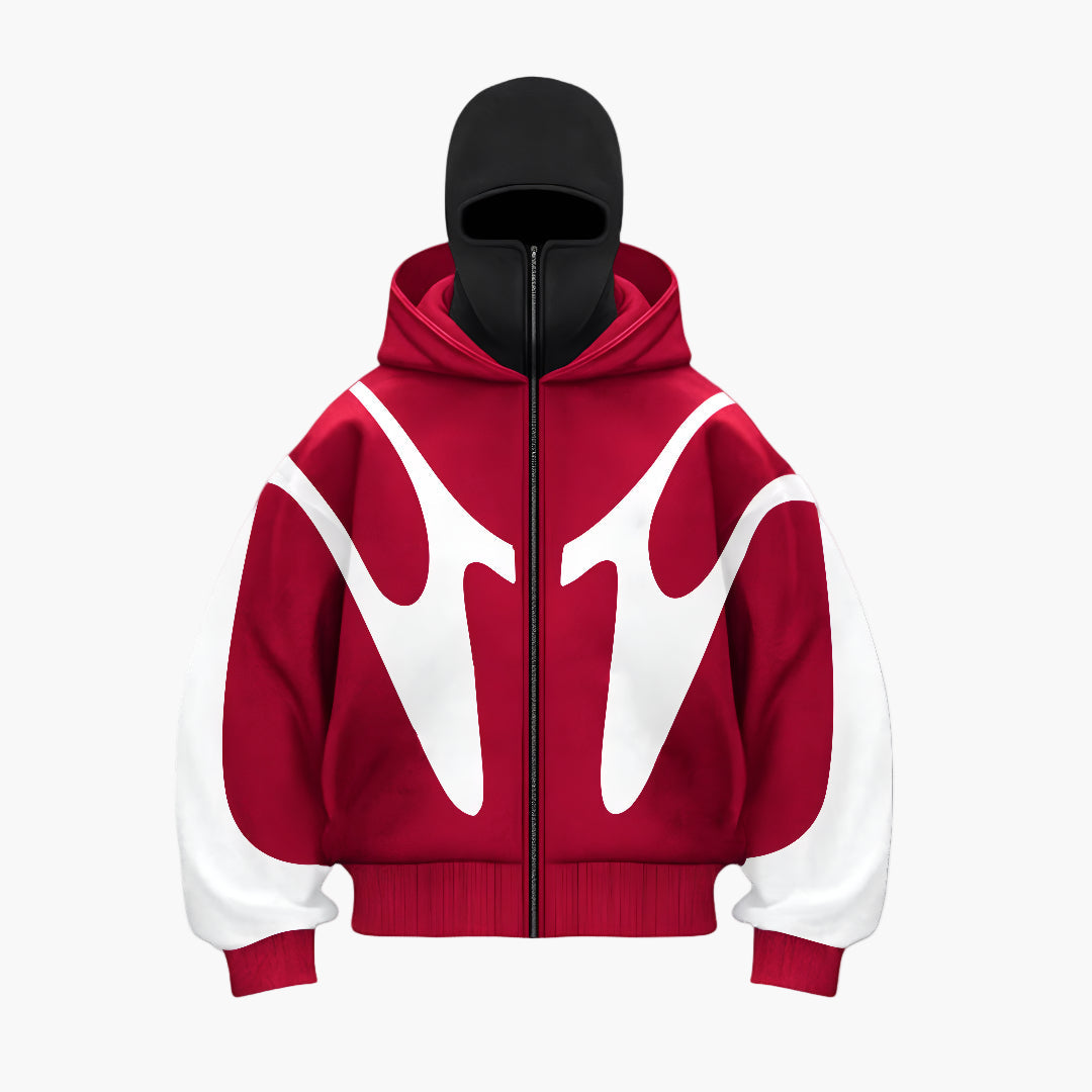 Herren Streetwear Balaclava Hoodie – Urban Style & Outdoor Komfort