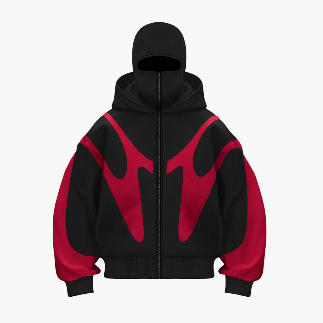Herren Streetwear Balaclava Hoodie – Urban Style & Outdoor Komfort