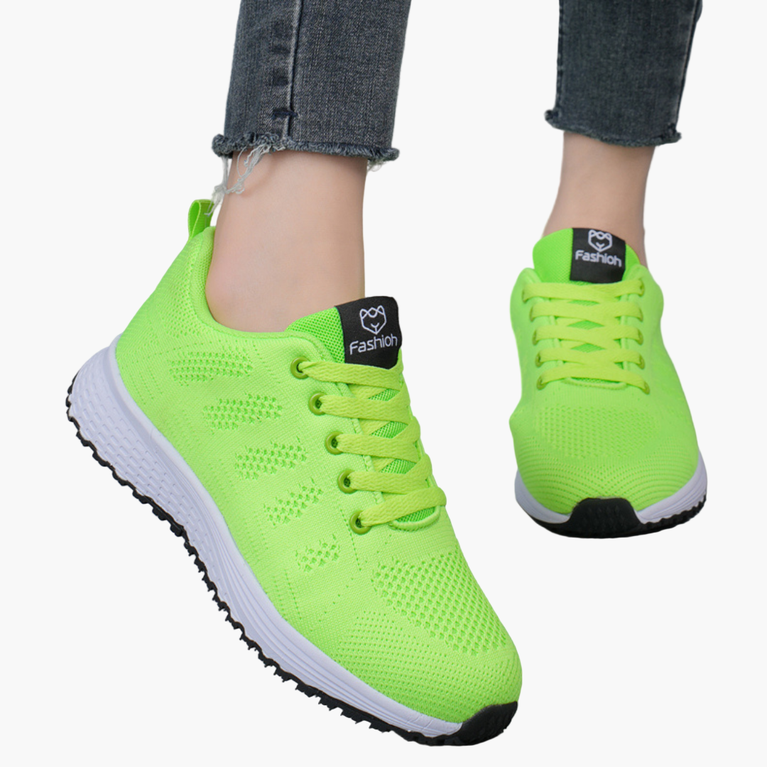 Damen Sportschuhe für Fitness und Alltag – Bequeme Sneaker mit atmungsaktivem Mesh und sportlichem Look