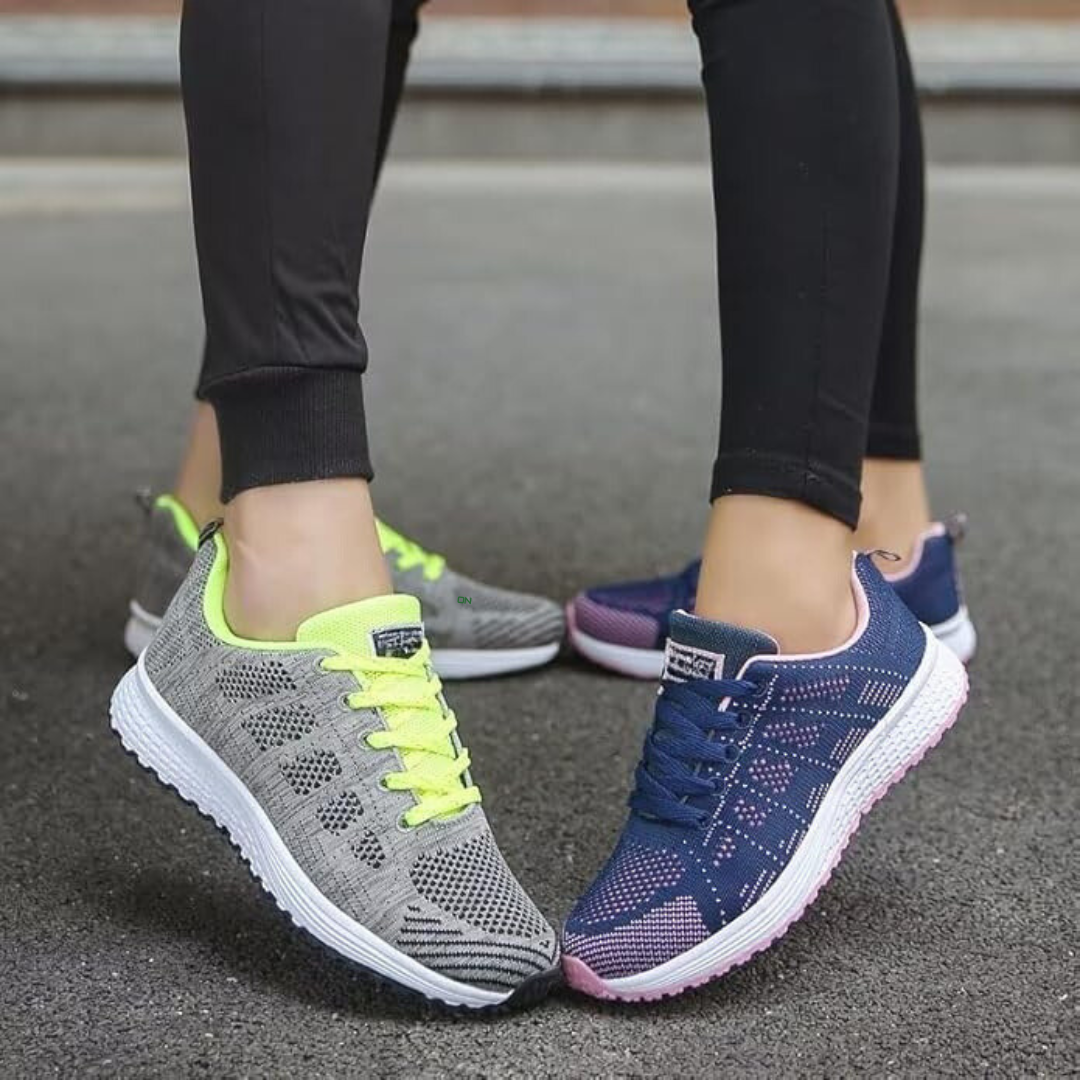 Damen Sneaker Atmungsaktiv Freizeit Sportschuh – Leichte Komfortschuhe für Alltag & Fitness