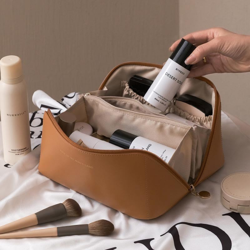 Jacqueline – Große Kosmetiktasche für Reisen mit Multifunktion