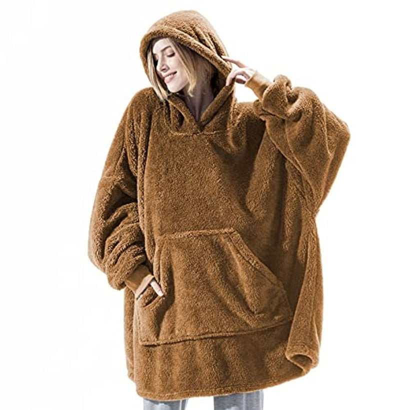 Margaret – Damen Kapuzenpullover mit großer Tasche