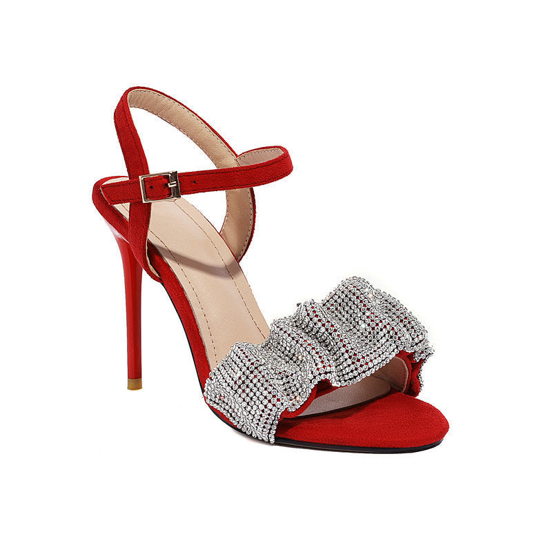 Nicola – Damen High Heels mit römischem Design