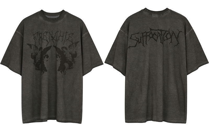 Juliet – Retro Street-Style T-Shirt in Y2k-Optik