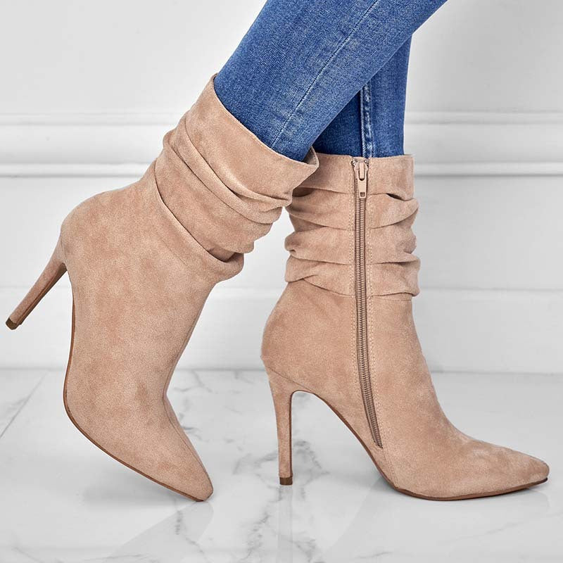 Joanne – Stiefelette mit Spitzem Zehen und Stiletto-Absatz