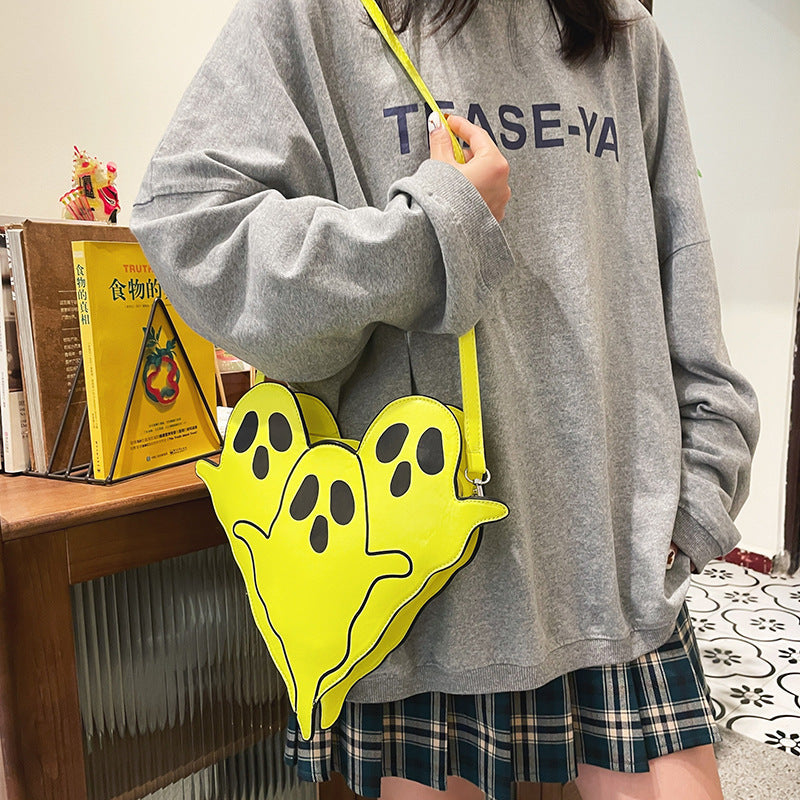 Amanda – Lustige 3D Cartoon Geister Schultertasche