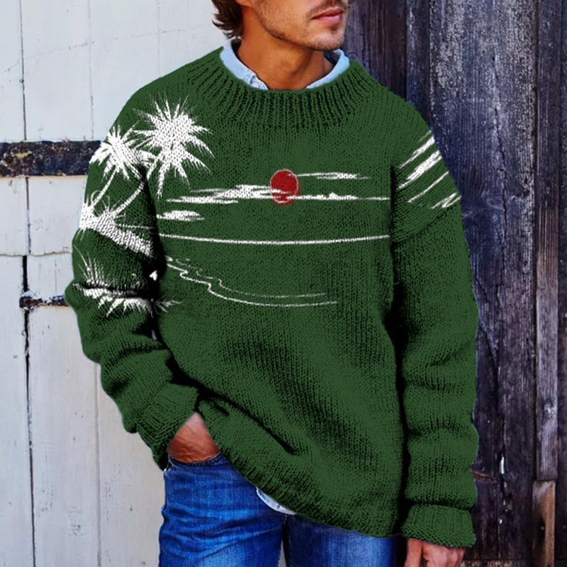 Luke – Gestreifter Patchwork-Pullover