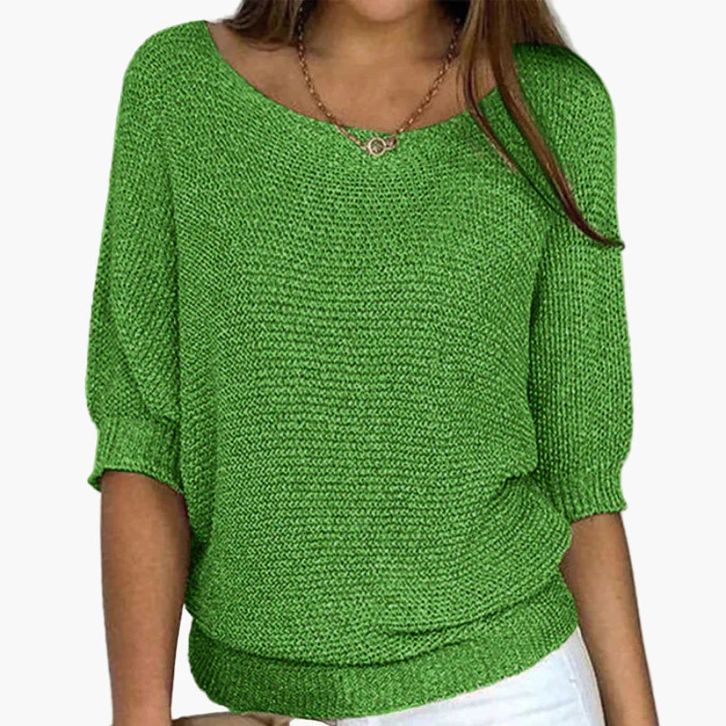 Damen Strickpullover Lockerer Stil für Alltag und Freizeit