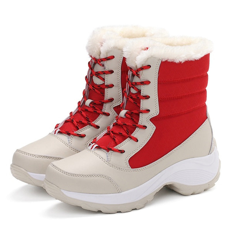 Grace – Warme Winter-Schnürstiefel für Damen