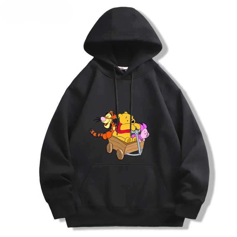 Cameron - Kapuzenpullover im Cartoon-Stil für Paare