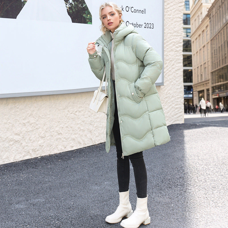 Helen – Damen Winterjacke aus Baumwoll-Daunen
