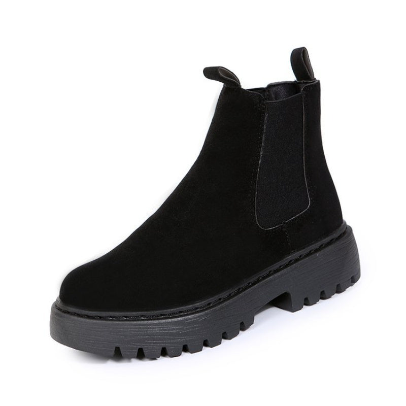Francesca – Damen Stiefeletten mit Plateau und Chunky-Design