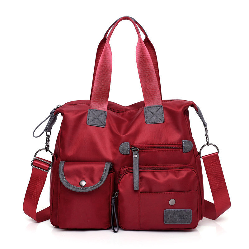 Hayley – Große Kapazität Mehrere Taschen Schultertasche Wasserdicht