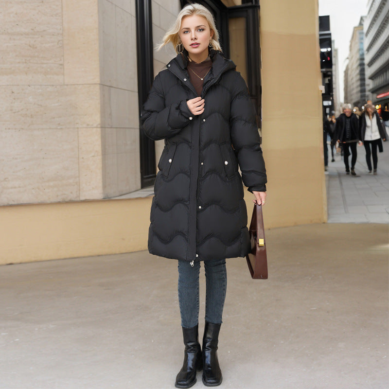 Helen – Damen Winterjacke aus Baumwoll-Daunen