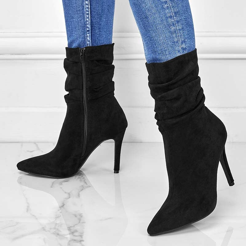 Joanne – Stiefelette mit Spitzem Zehen und Stiletto-Absatz