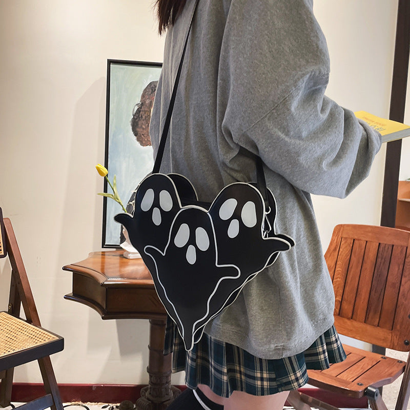 Amanda – Lustige 3D Cartoon Geister Schultertasche