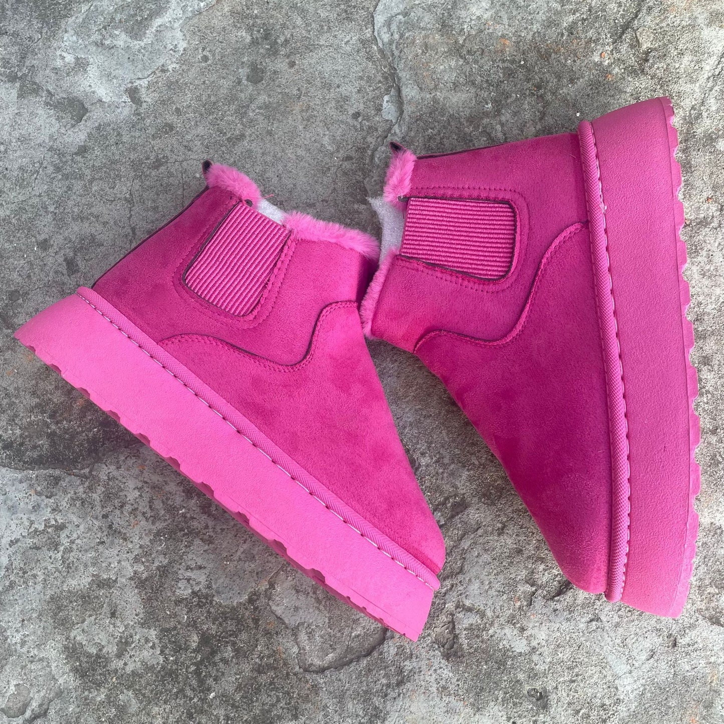 Leah – Modische Damen-Winterstiefel mit dicker Sohle
