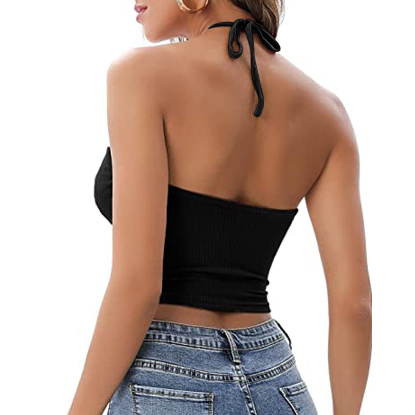 Karen – Sommerliches Damen-Top mit sexy Cut-Outs