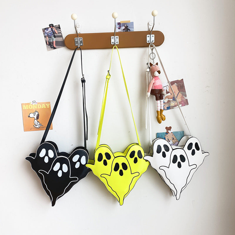 Amanda – Lustige 3D Cartoon Geister Schultertasche
