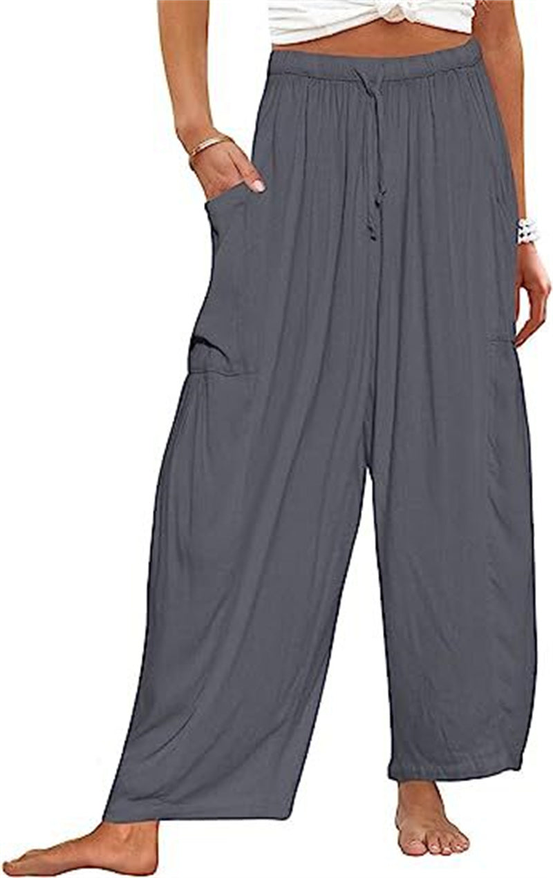 Marion – Weite Sommerhose mit Elastischem Bund
