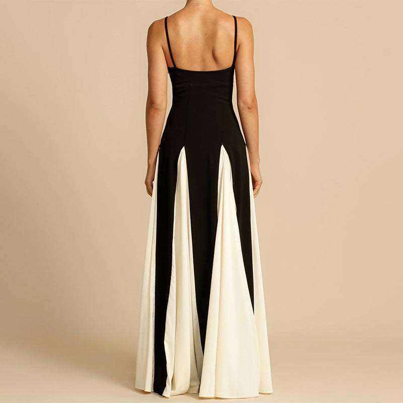 Katy – Damenkleid mit Farbkontrast