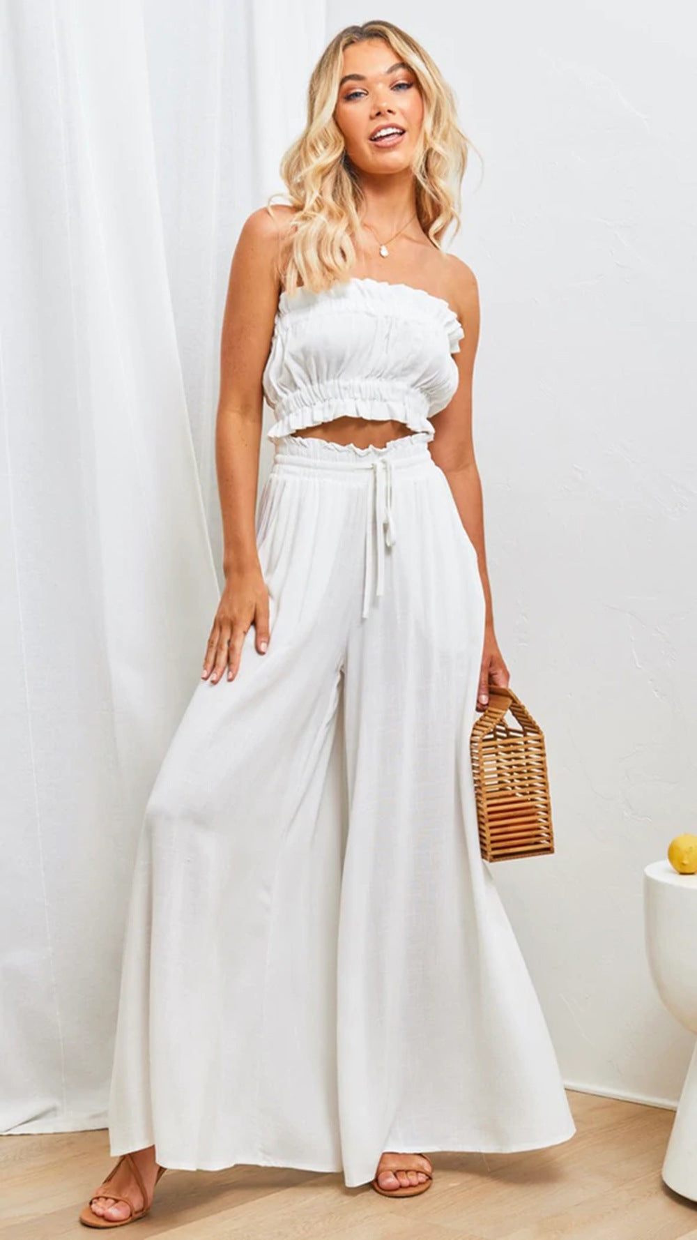 Georgina – Weite Damen Lounge-Hose mit Taschen