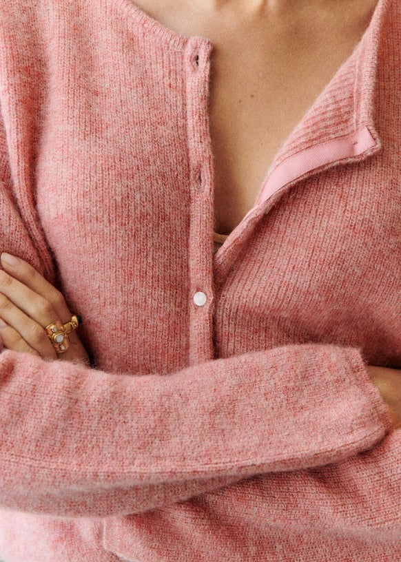 Elena - Strickjacke mit Knöpfen für Damen