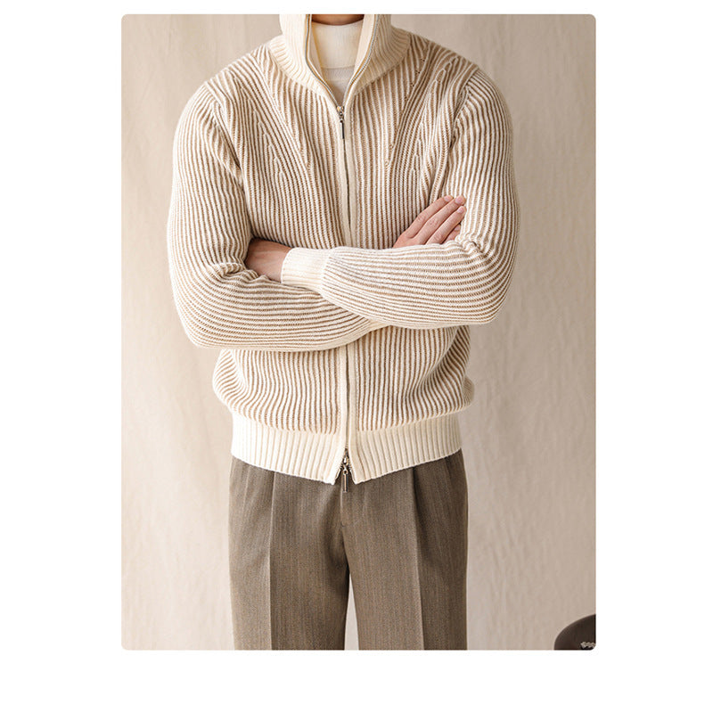 Albert – Warmer Retro Strick-Cardigan