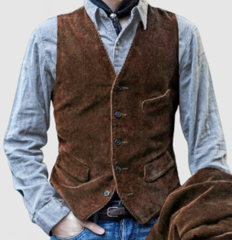 Rowan – Cordjacke für Herren im Casual-Stil