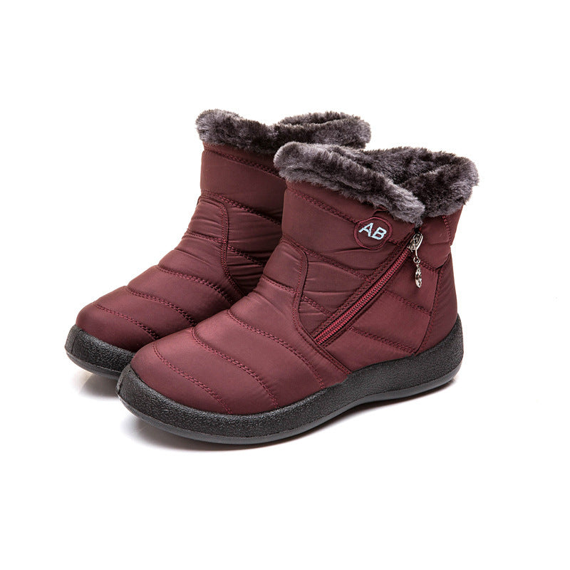 Nicola – Wasserdichte Damenstiefeletten mit Plüschfutter