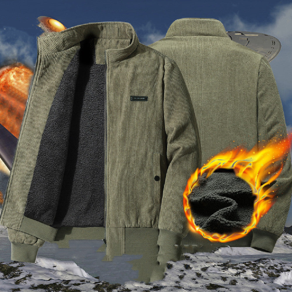 Jamie – Freizeit-Cordjacke für Herren