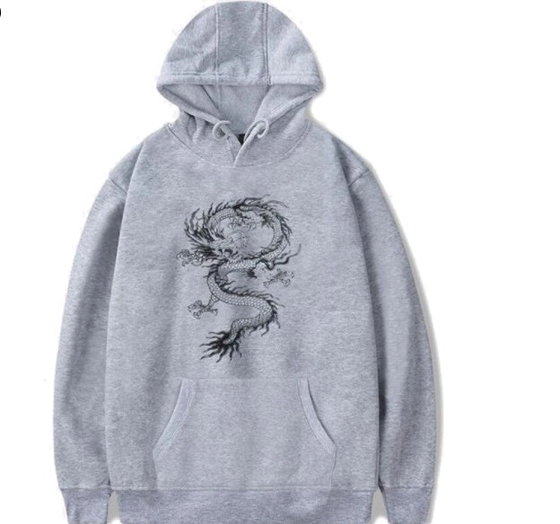 Ron – Herren Hoodie mit Drachenmotiv