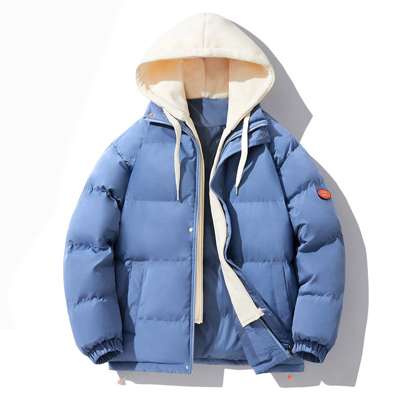 George – Dicke Herren-Sportjacke mit Kapuze