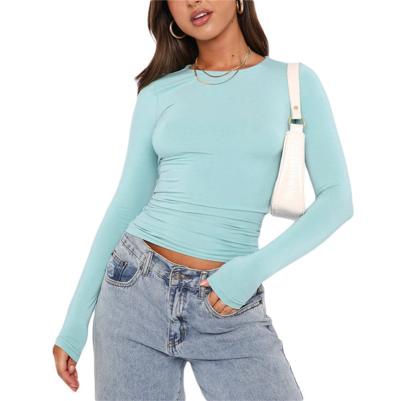Joanne – Schlanker Damenpullover mit langen Ärmeln