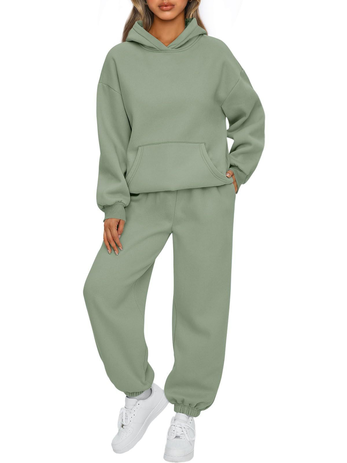 Linda – Zweiteiliges Freizeit-Hoodie-Sportanzug-Set